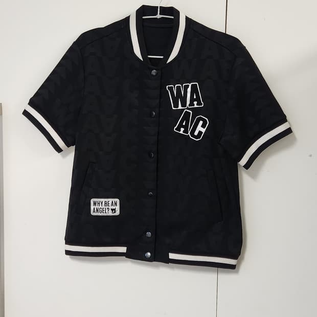 왁 여성 로고자가드 반팔 자켓 95