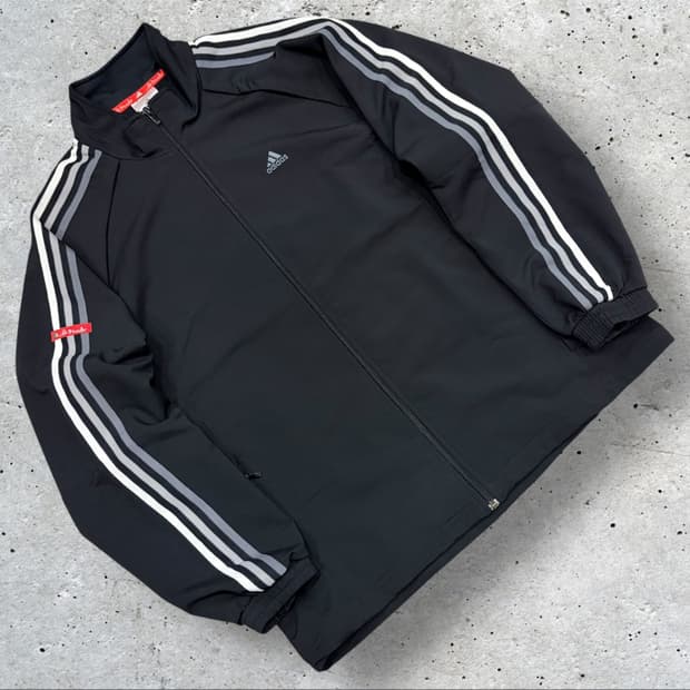 [105] 아디다스 액티브 삼선 트랙탑 져지블랙 C130
