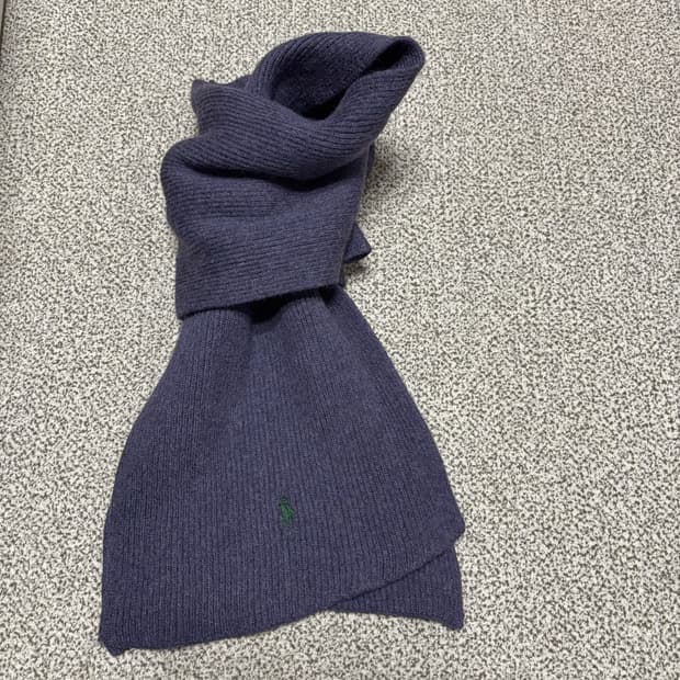 [택포,울100] 폴로 랄프로렌 이태리 머플러 목도리 [B-]