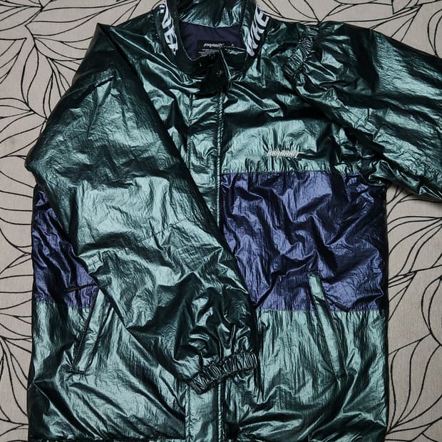 비에스래빗 유광 패딩점퍼 XL