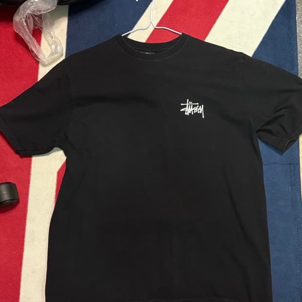 스투시 멜티드 티셔츠 블랙