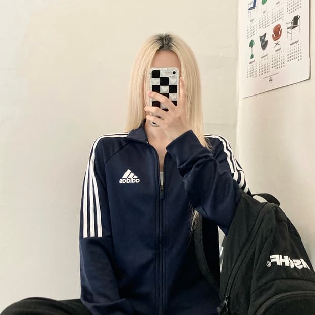 아디다스 져지 (곤색)