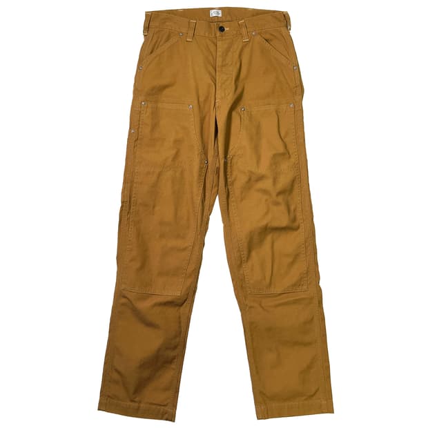 프리휠러스 모터사이클론 베이커스필드 더블니 팬츠 옐로우 브라운 (30)