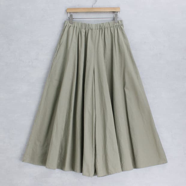 studio CLIP linen blend wide easy pants