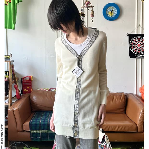 2010‘s Jean Paul Gaultier Ruler Cardigan