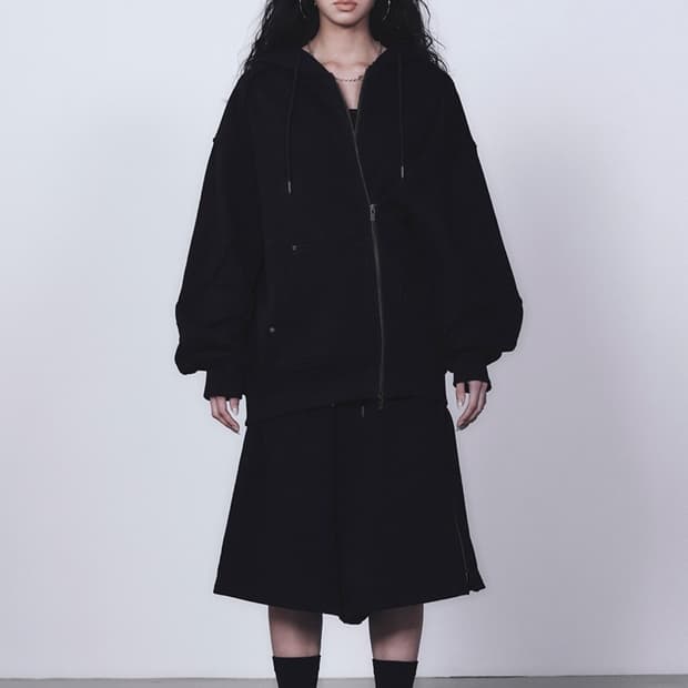 트리밍버드 지퍼 피니싱 후드 Zipper Finishing Sweat 