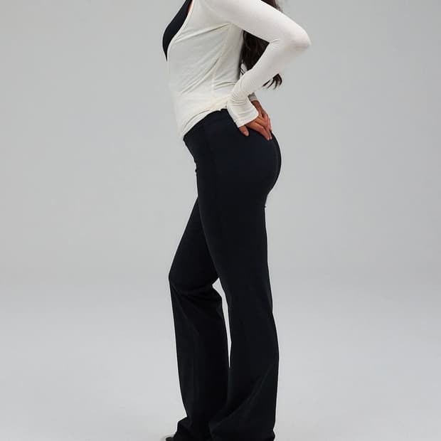 exercere flare pants black  s