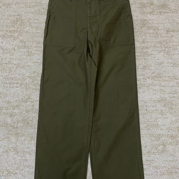 [L] 브론슨 1947 유틸리티 퍼티그 팬츠 올리브