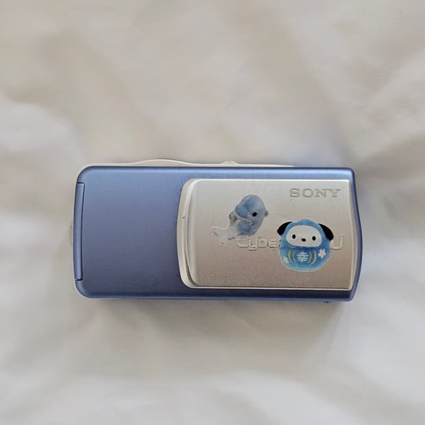 소니 sony u-10 빈티지 디카 디지털 카메라 파란색 하늘색 블루