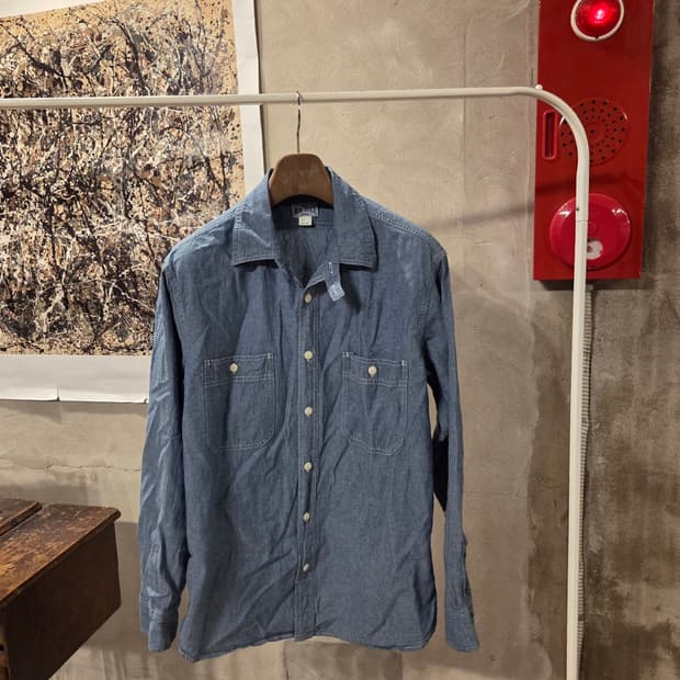 논 스톡 샴브레이셔츠 