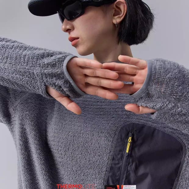 ️️️♦️ Thermolite / 에어 플리스 워머 러닝 러너 후드티셔츠