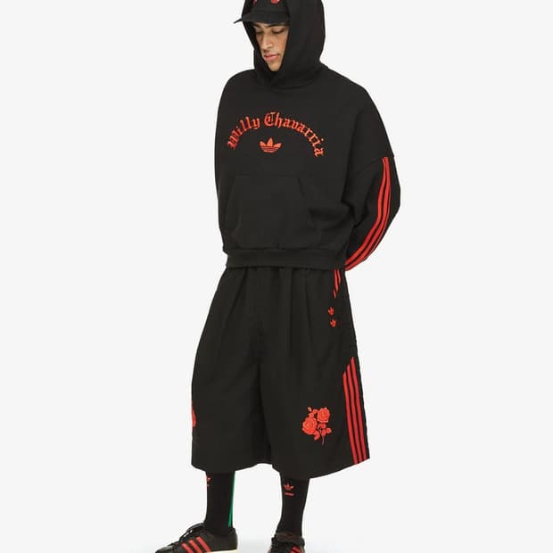 아디다스x윌리차바리아 후드, 롱쇼츠 셋업 2XL, L