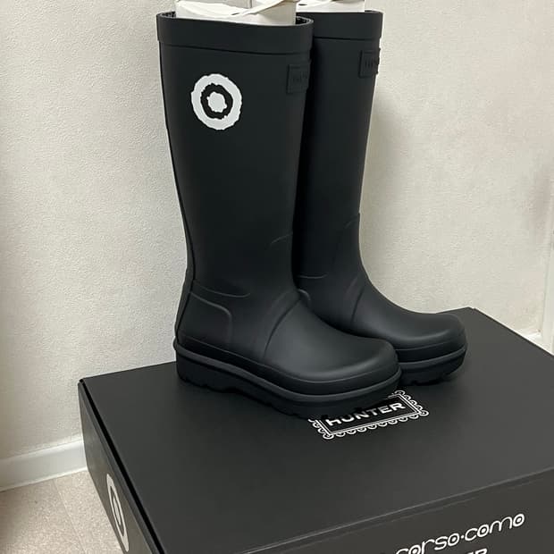 꼬르소꼬모 헌터 톨 레인부츠