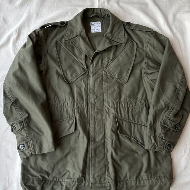 네덜란드군 80s 야상 필드 자켓 L