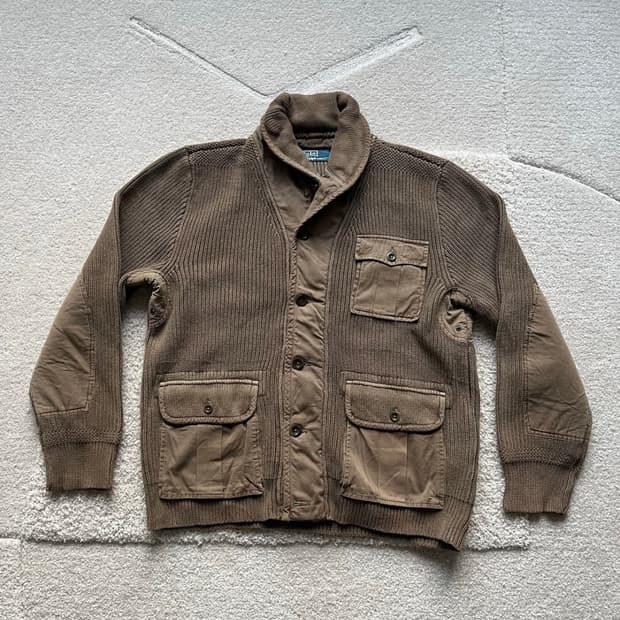 폴로 랄프로렌 헤비 가디건 백화점 정품