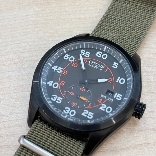 시티즌 에코드라이브 크로노그래프 시계