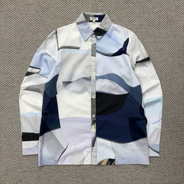 겐조 패턴 셔츠 v2266