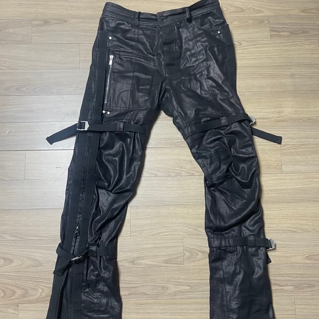 파아카이브 본디지 코팅 팬츠 급처