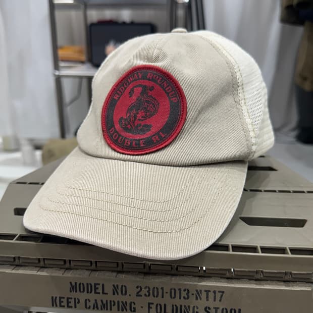 RRL 웨스턴 메쉬 트러커 캡