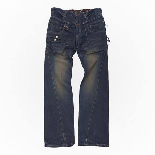 PPFM 오리엔탈 데님 팬츠