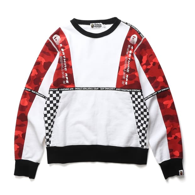 A BATHING APE Motor Sweatshirt
