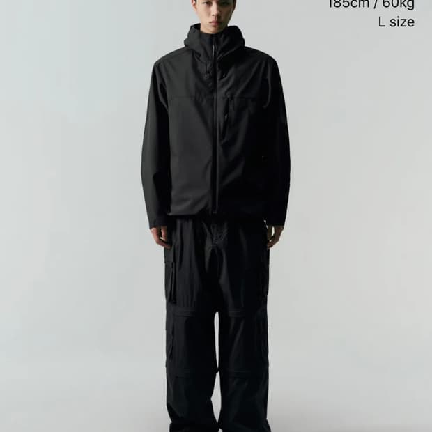 무신사 스탠다드 시티레저 쉘터 윈드브레이크 재킷