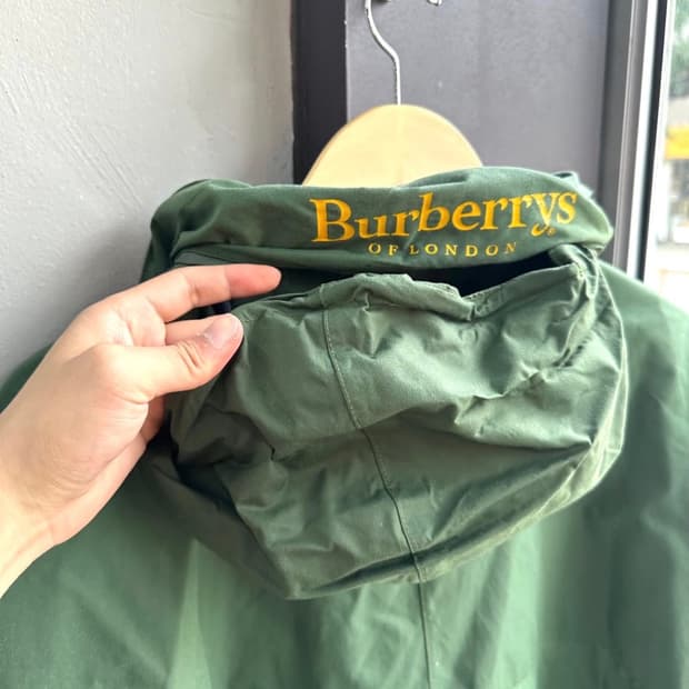 M/ 버버리 2000s 아카이브 로고 야상 자켓