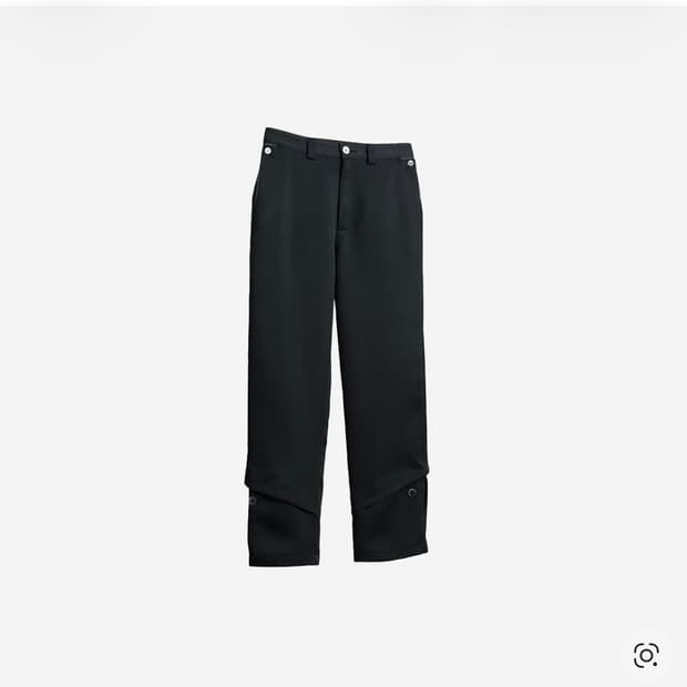 (48)큐레이티드 퍼레이드 젬 트라우저 블랙