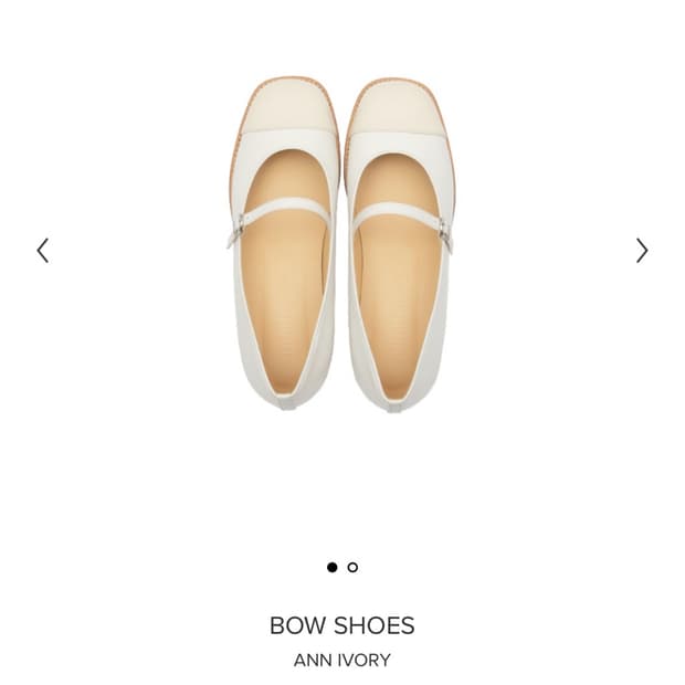 미닛뮤트 bow shoes