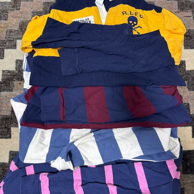 폴로 랄프로렌 클래식핏 M 럭비티셔츠 드레익스