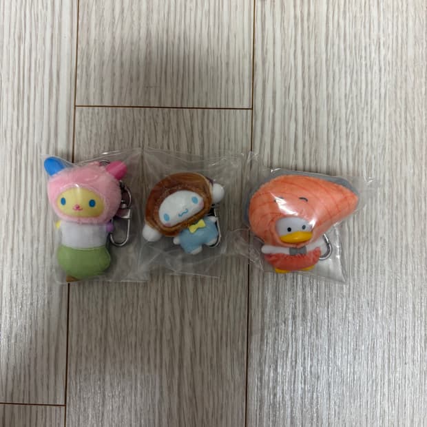 일본 산리오 치비토모 키링