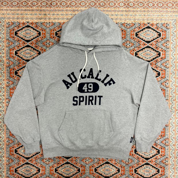 후아유 스펠 프린팅 그레이 후드티셔츠 남성M