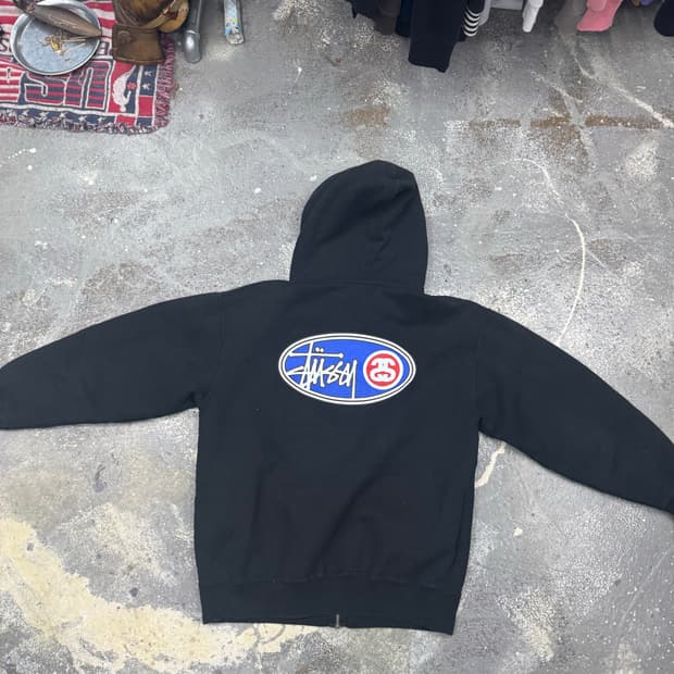 90s stussy 스투시 후드집업 올드스투시