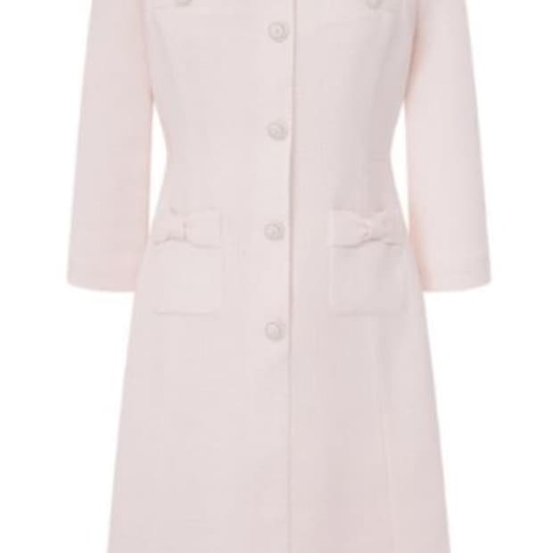 [새상품] 케네스레이디 핑크 트위드 리본 원피스 (55)