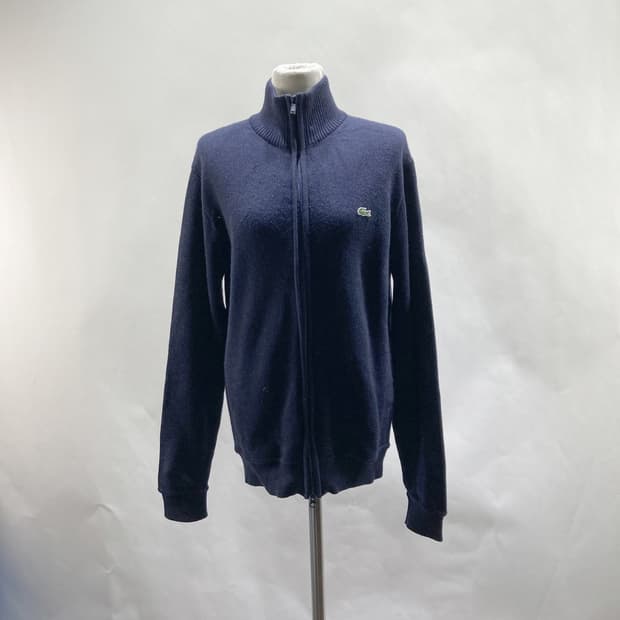 라코스테 남성순모니트집업자켓 네이비 95 