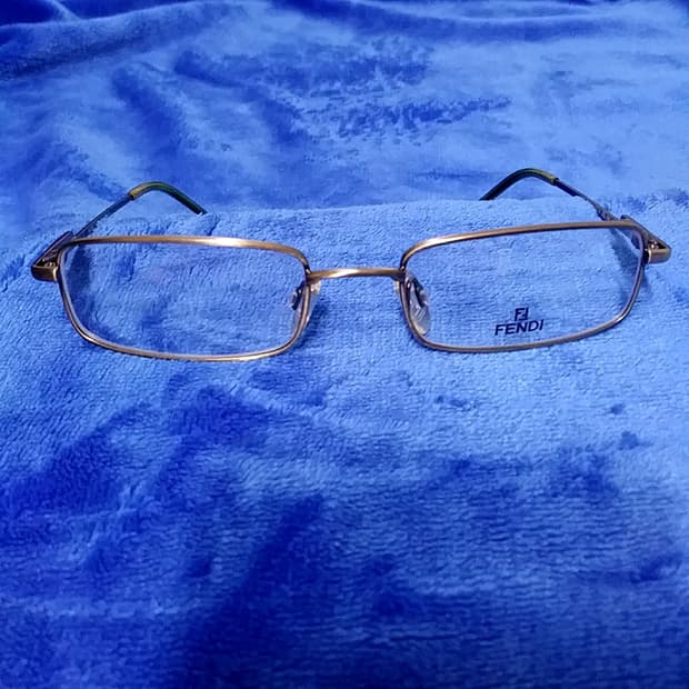 FENDI 펜디 기본메탈 스퀘어 안경테