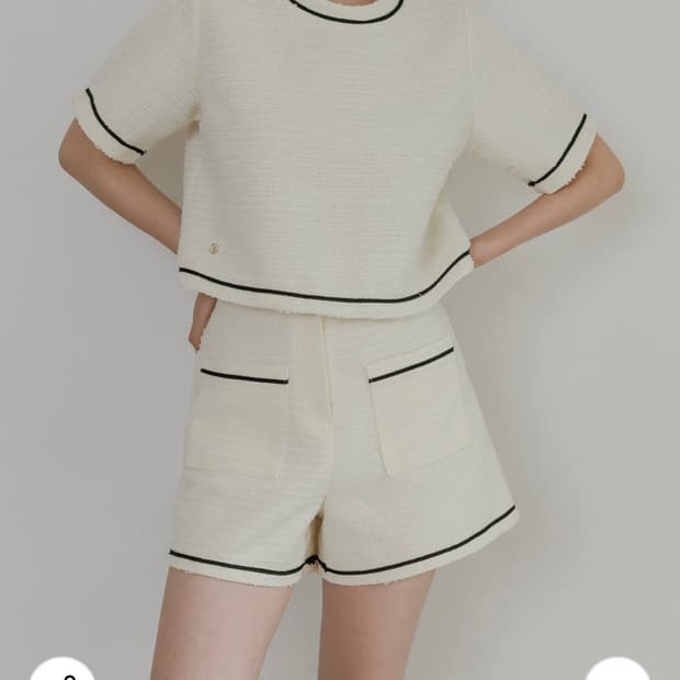 mayber u 메이버유 트위드 반바지