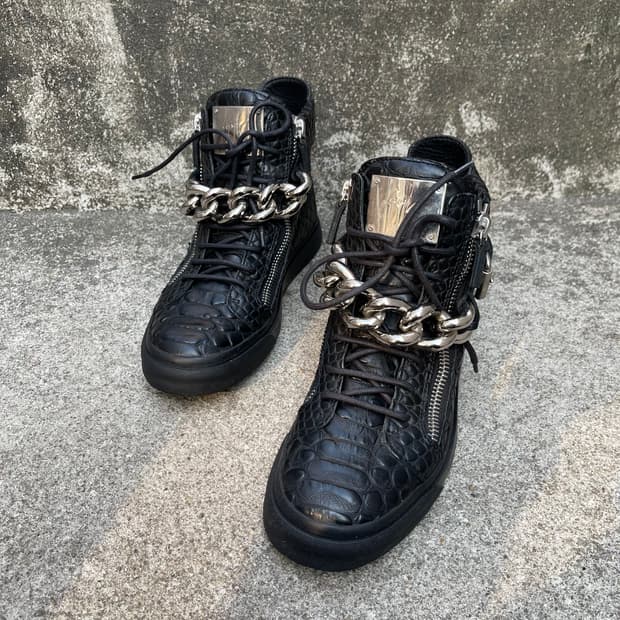 [39] Giuseppe Zanotti 하이탑 스니커즈 남여
