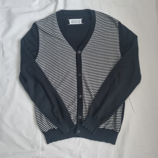Martin margiela stripe cardigan M