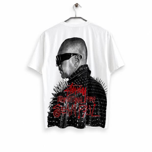 Stussy x Sean Paul T-Shirt White