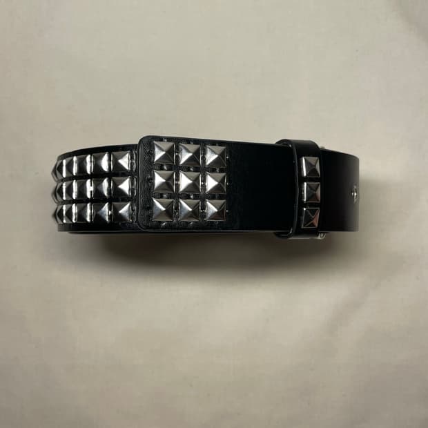 빈티지 스터드 벨트