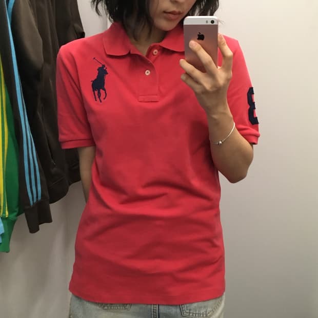 폴로 랄프로렌 빅포니 카라티 핑크