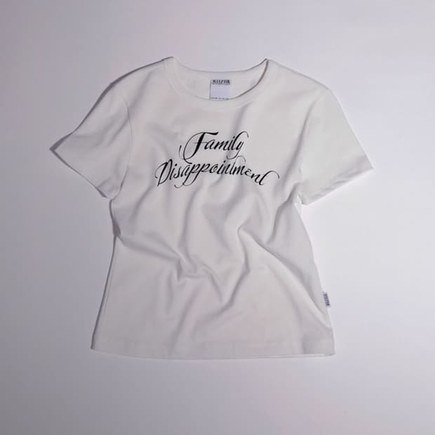 스컬프터 Family Disappointment Tee White