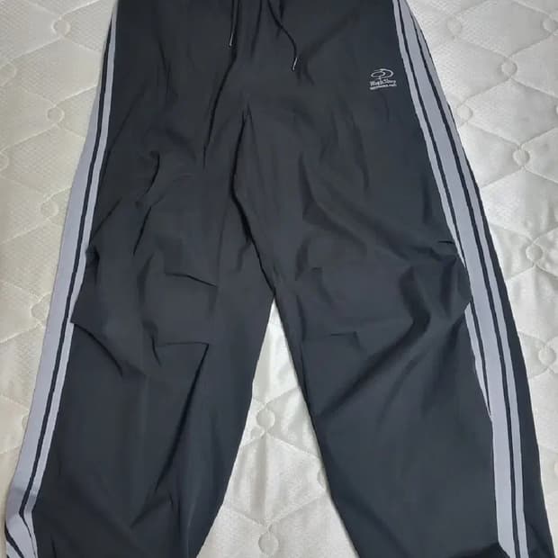 트래블 라인 테이프 다트 나일론 팬츠 블랙