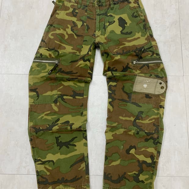 W taps 카모 카고팬츠 #191