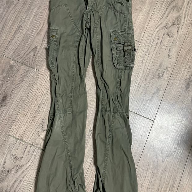 카고 스트레잇핏 팬츠