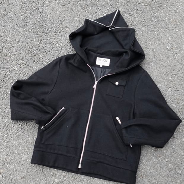 JC/DE 카스텔바작 집업 디테일 후디