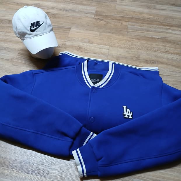 MLB 엠엘비 네오프렌 바시티 누빔 점퍼 야구 자켓