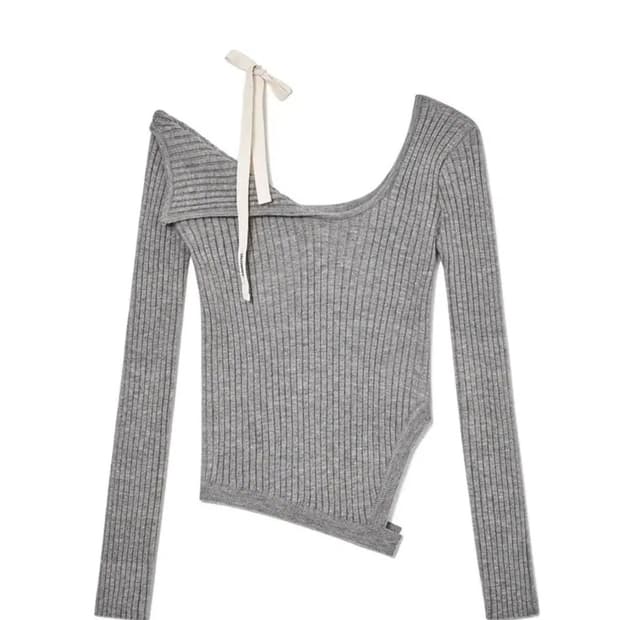 글로니 아이사 니트 / 그레이