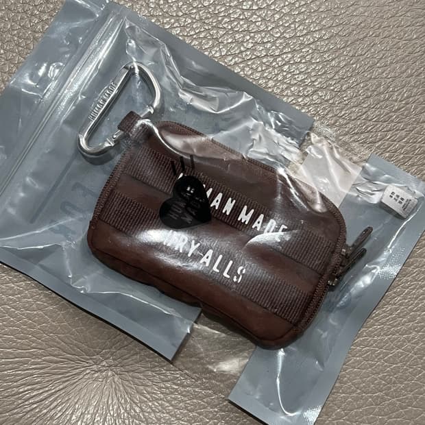 휴먼메이드 지갑 브라운 미개봉 새상품
